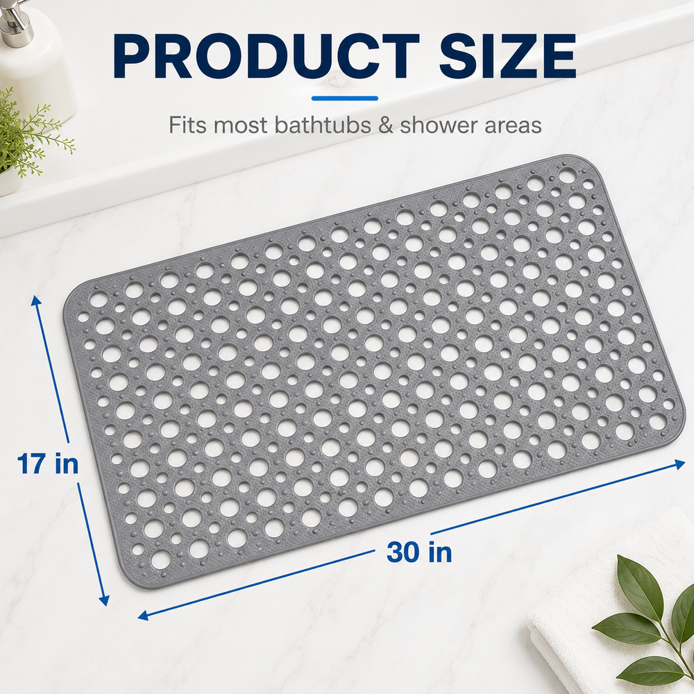 🔥Save 50% This Summer 💧 SafeStep Bathroom Safety Mat - Make Every Shower Feel Safer 🚿